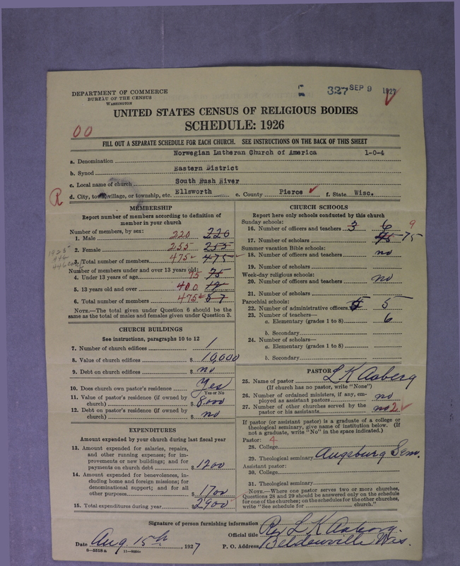 Scan of Norwegian Lutheran Church of America: 327