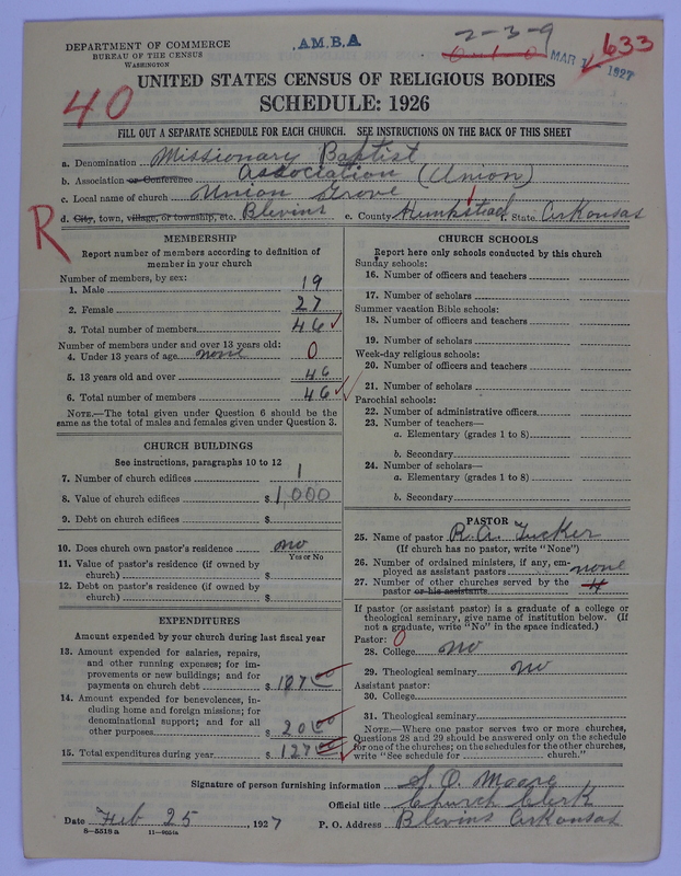 Scan of Landmark Baptist of America: 633