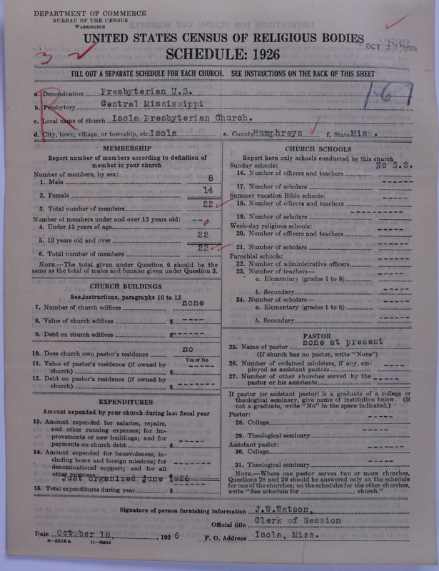 Scan of Presbyterian Church in the United States: 2632