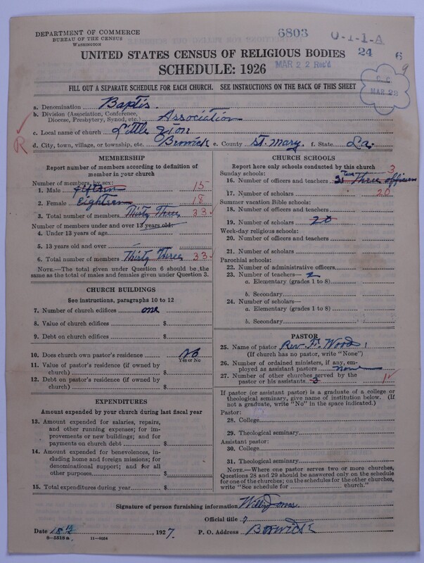 Scan of Negro Baptists: 6803