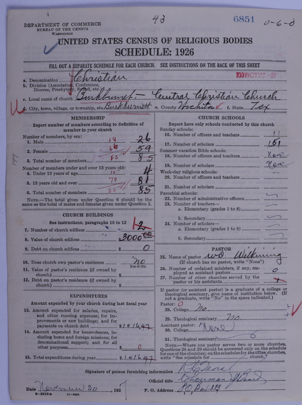 Scan of Disciples of Christ: 6851