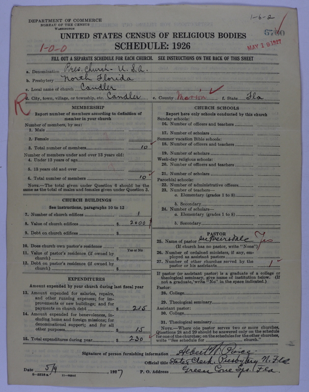 Scan of Presbyterian Church in the United States of America: 6700