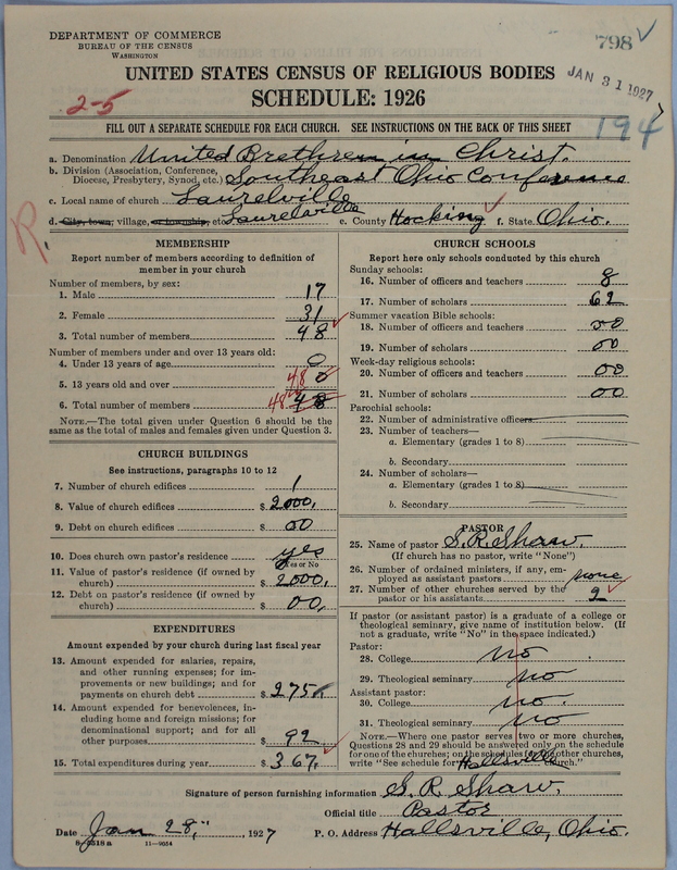 Scan of Church of the United Brethren in Christ: 798