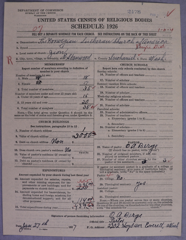 Scan of Norwegian Lutheran Church of America: 2479