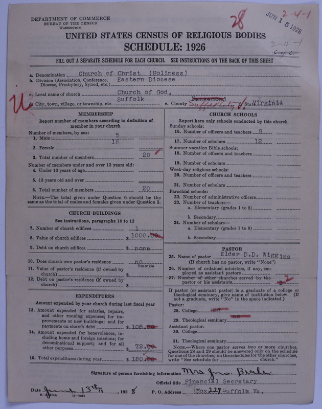 Scan of Church of Christ (Holiness) U.S.A.: 28