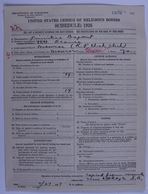 Scan of Primitive Baptists: 1278