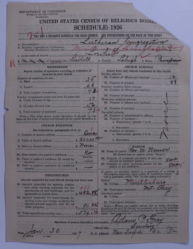 Scan of United Lutheran Church in America: 1240