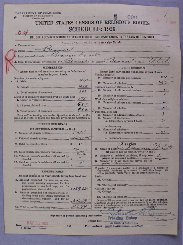 Scan of Church of Jesus Christ of Latter-day Saints: 600