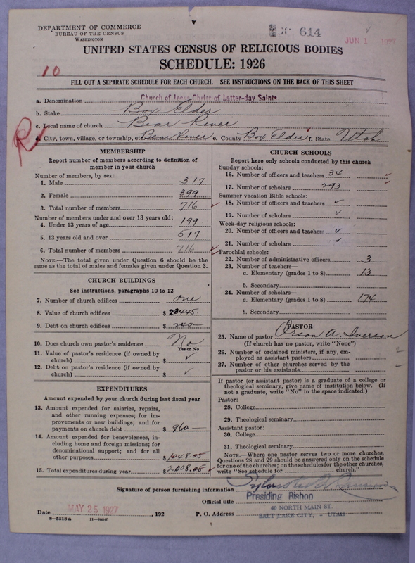 Scan of Church of Jesus Christ of Latter-day Saints: 614