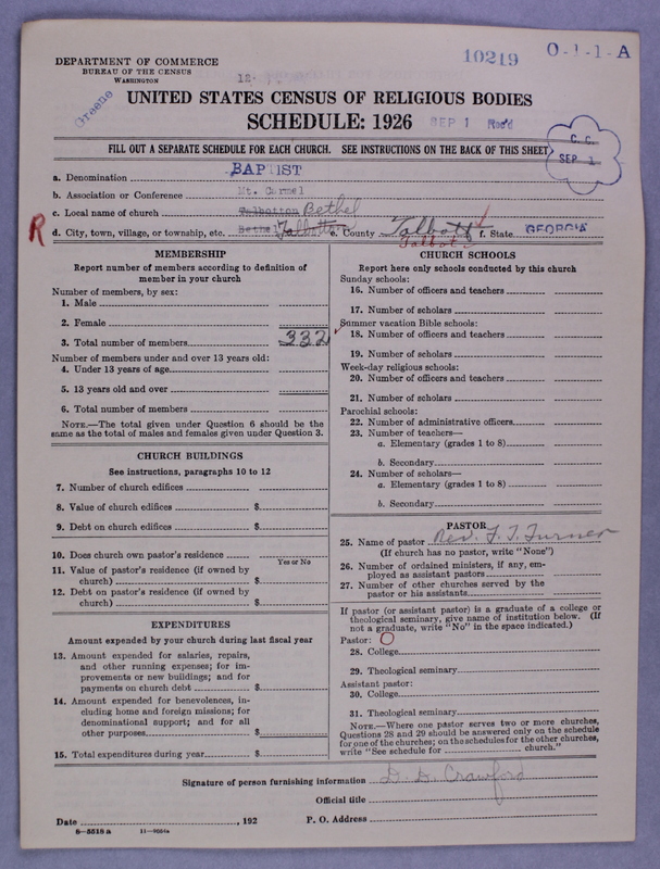 Scan of Negro Baptists: 10219