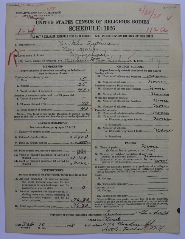 Scan of United Lutheran Church in America: 112a
