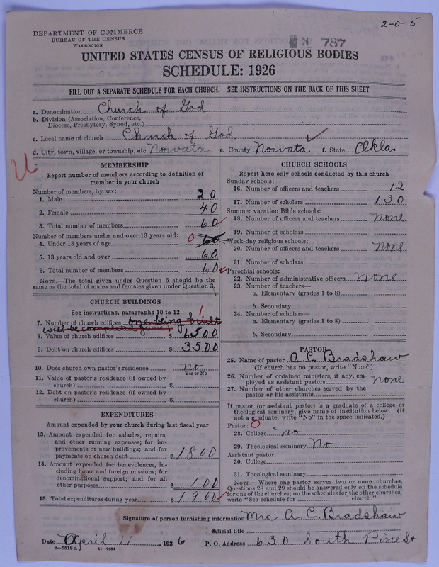Scan of Church of God (Headquarters, Anderson, Ind.): 787