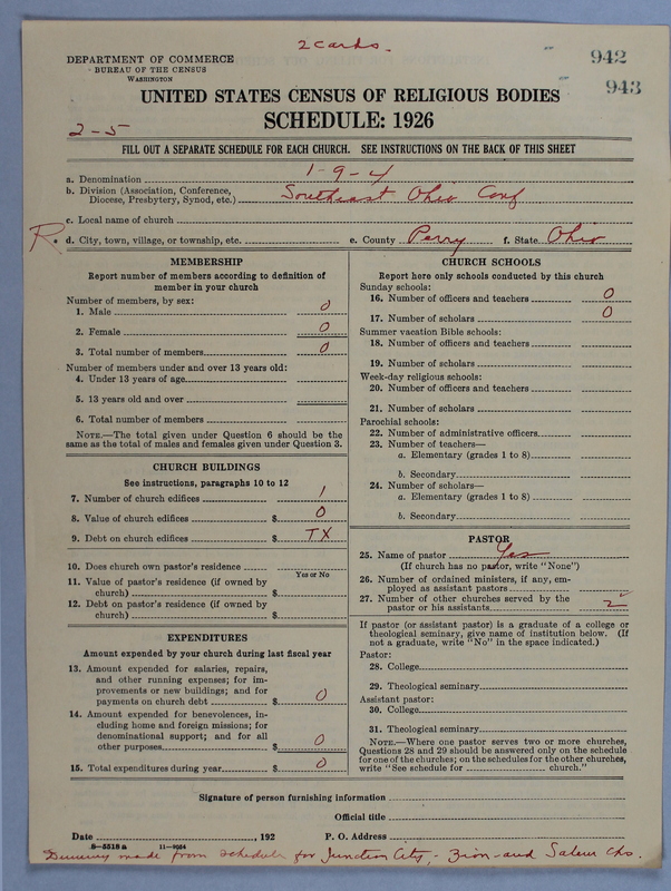 Scan of Church of the United Brethren in Christ: 943