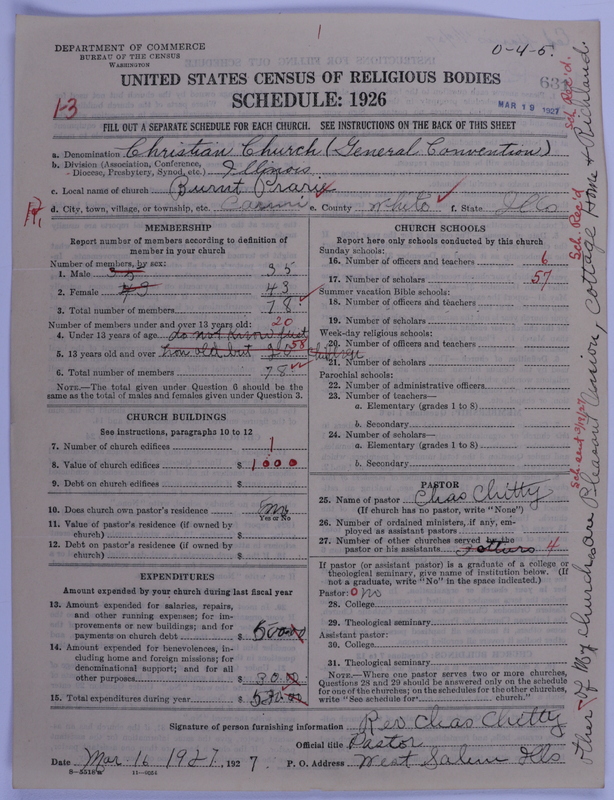 Scan of Christian Church (General Convention of the Christian Church): 631