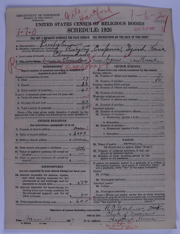 Scan of Presbyterian Church in the United States of America: 6010