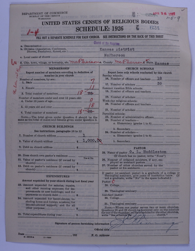 Scan of Church of the Nazarene: 624