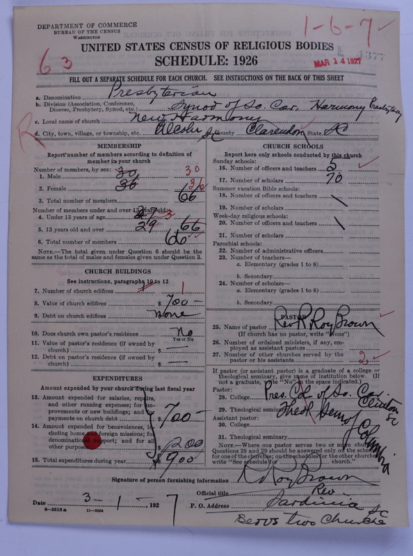 Scan of Presbyterian Church in the United States: 1377