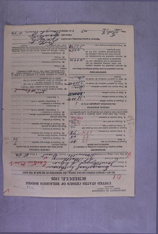 Scan of Synod of the Reformed Presbyterian Church of North America: 724