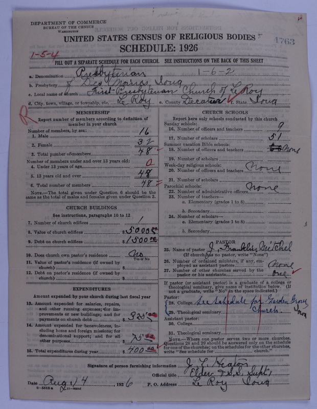 Scan of Presbyterian Church in the United States of America: 4763