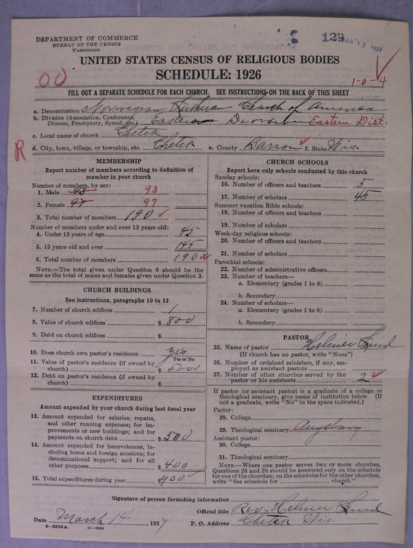 Scan of Norwegian Lutheran Church of America: 129