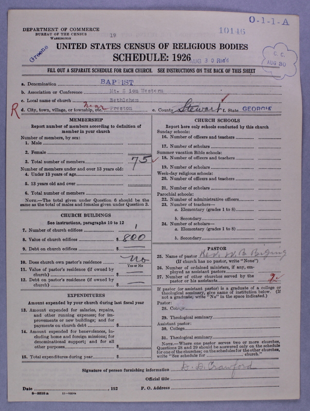 Scan of Negro Baptists: 10146