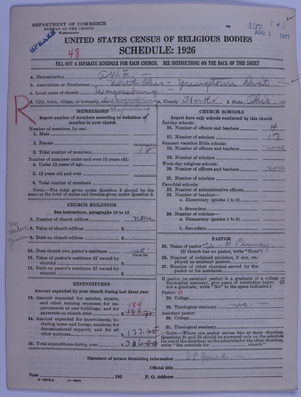 Scan of African Methodist Episcopal Church: 497