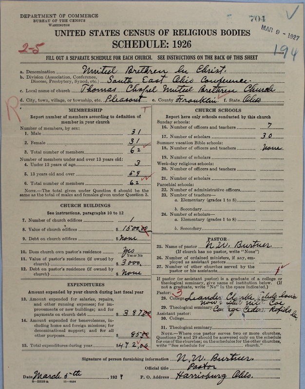 Scan of Church of the United Brethren in Christ: 704