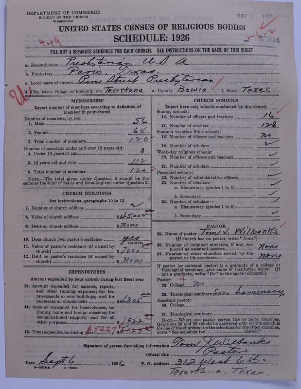 Scan of Presbyterian Church in the United States: 7504
