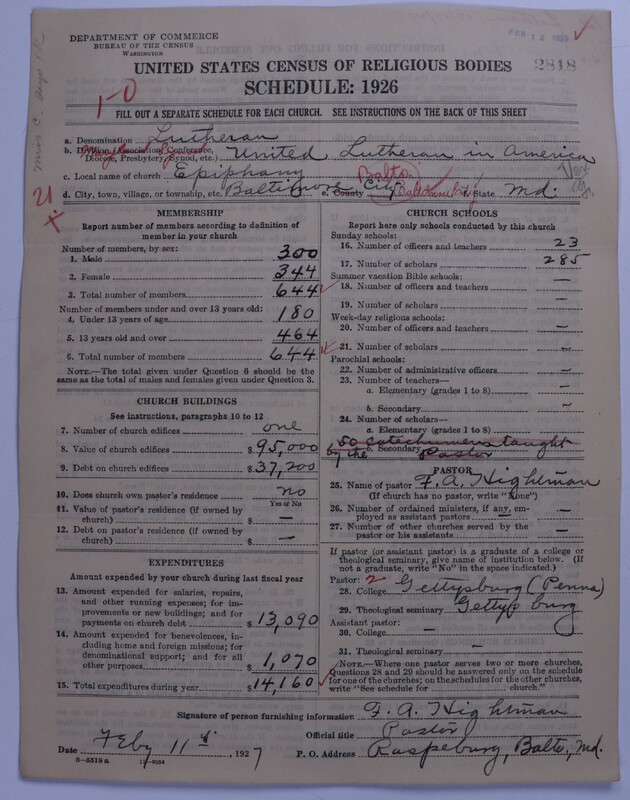 Scan of United Lutheran Church in America: 2818