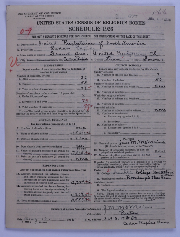 Scan of United Presbyterian Church of North America: 677
