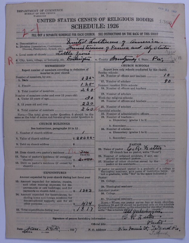 Scan of United Lutheran Church in America: 1365