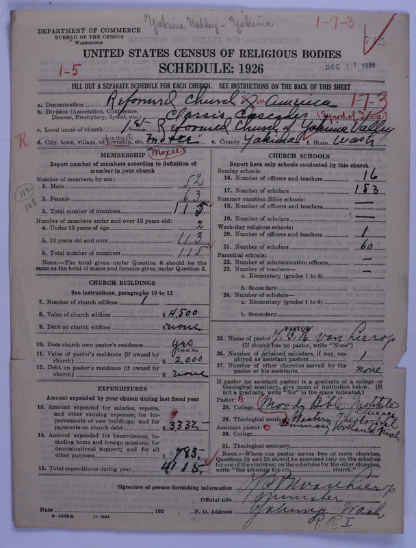 Scan of Reformed Church in America: 715
