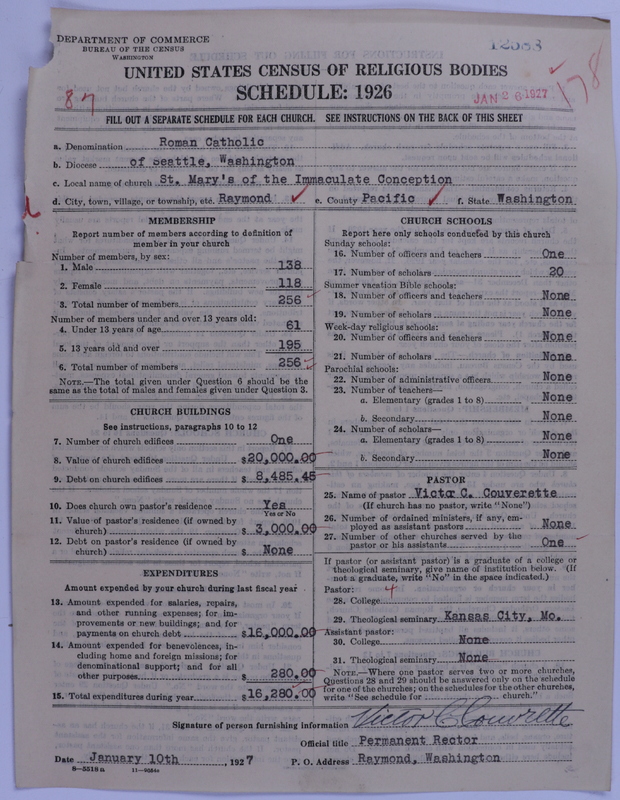 Scan of Roman Catholic Church: 12583