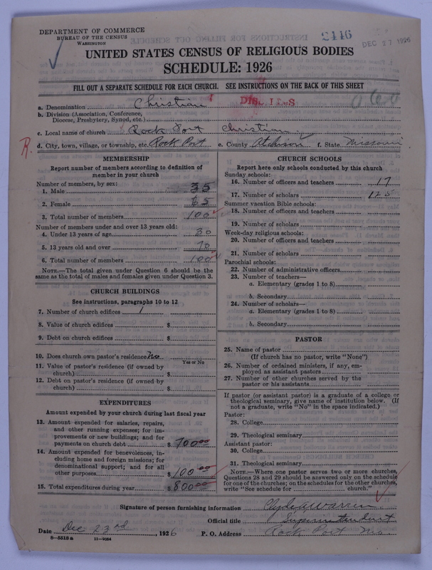 Scan of Disciples of Christ: 2446