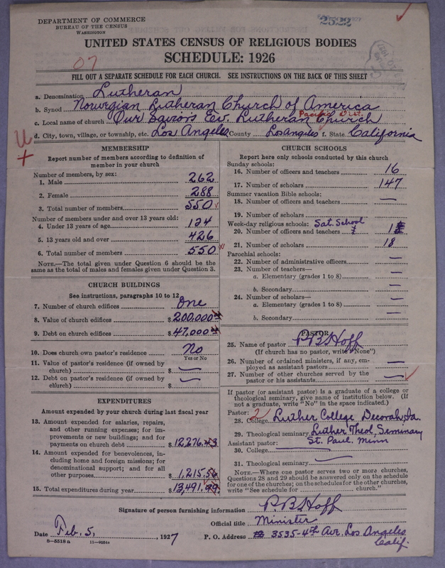 Scan of Norwegian Lutheran Church of America: 2523