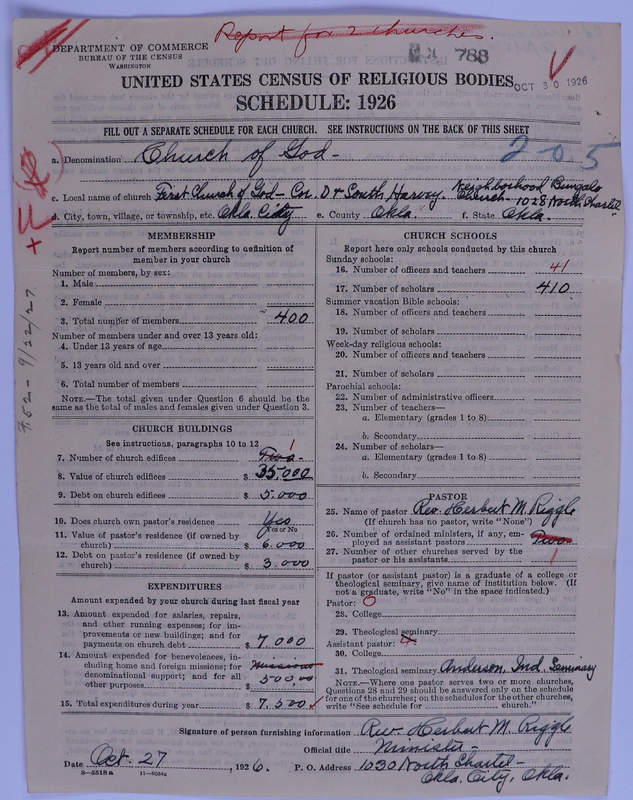 Scan of Church of God (Headquarters, Anderson, Ind.): 788