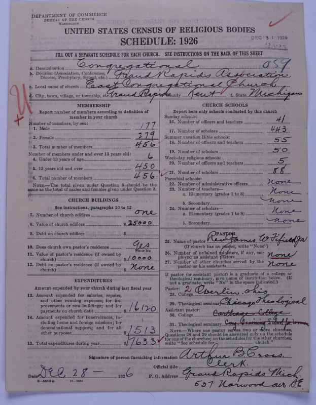 Scan of Congregational Churches: 2525