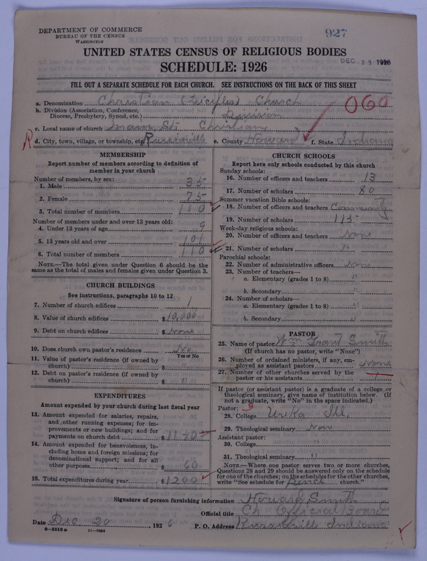 Scan of Disciples of Christ: 927