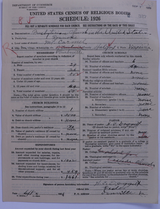 Scan of Presbyterian Church in the United States: 327