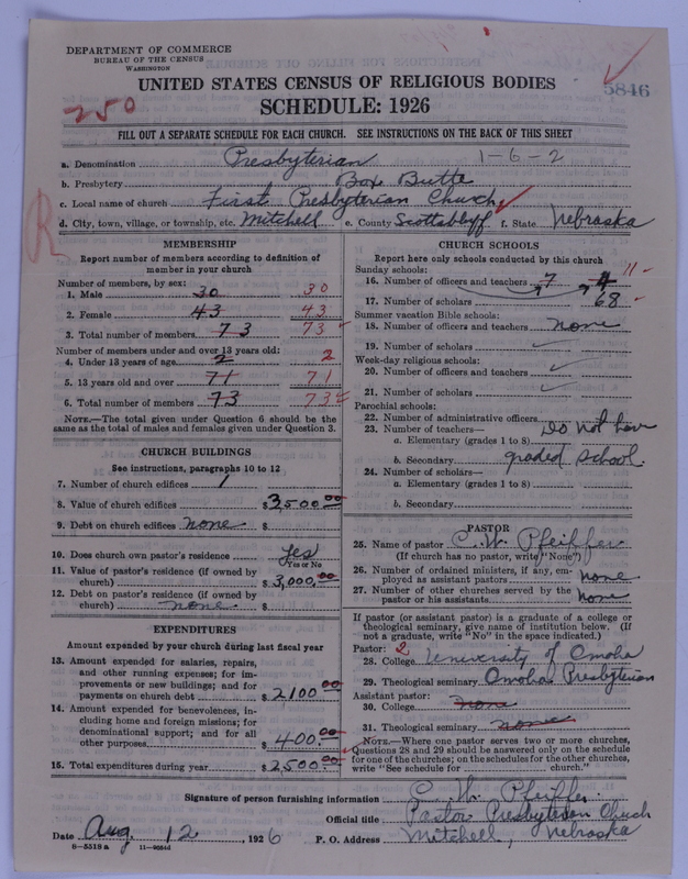 Scan of Presbyterian Church in the United States of America: 5846