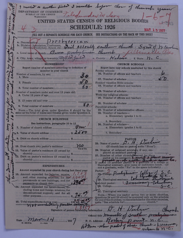 Scan of Presbyterian Church in the United States: 1295
