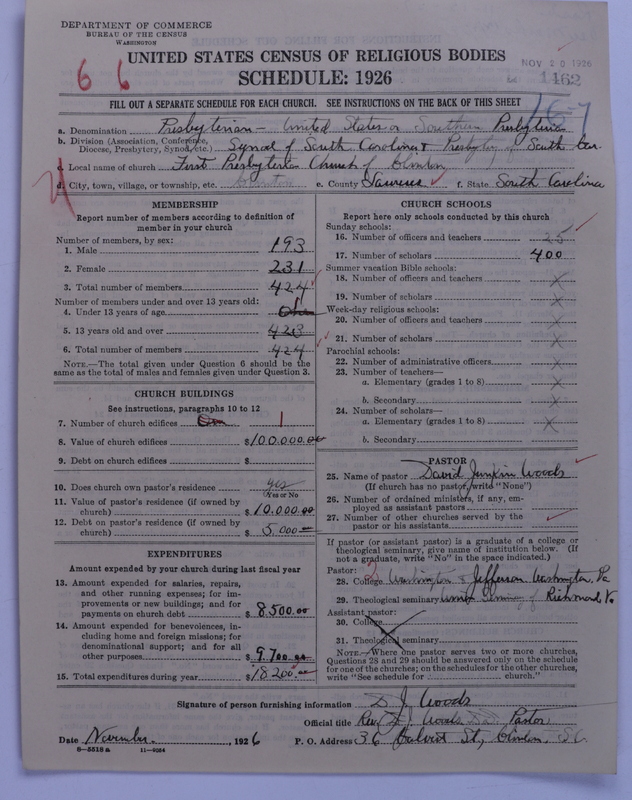 Scan of Presbyterian Church in the United States: 1462
