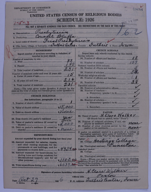 Scan of Presbyterian Church in the United States of America: 4808