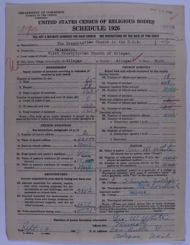 Scan of Presbyterian Church in the United States of America: 3938