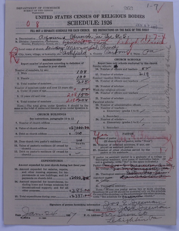 Scan of Reformed Church in the United States: 263