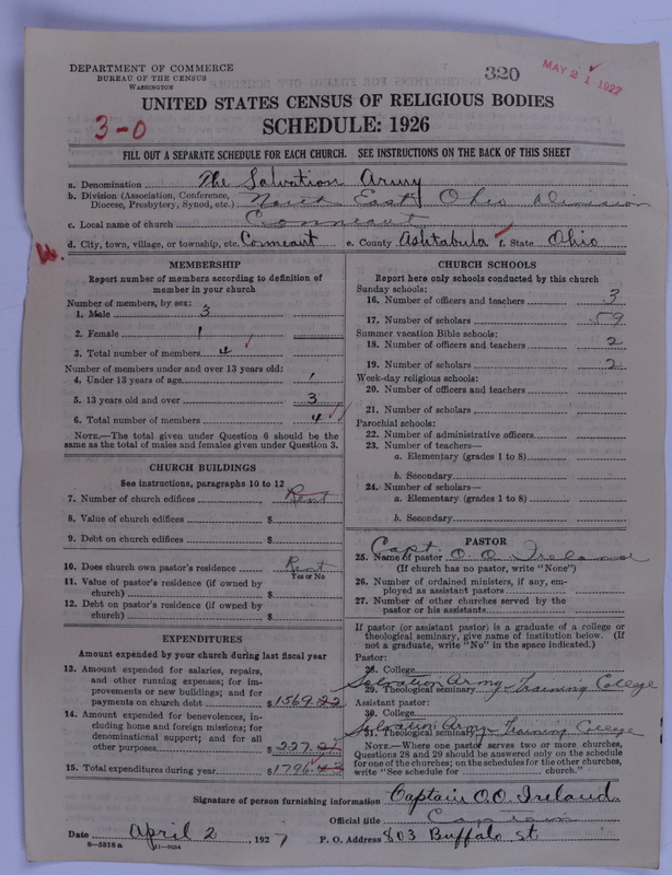 Scan of Salvation Army: 320