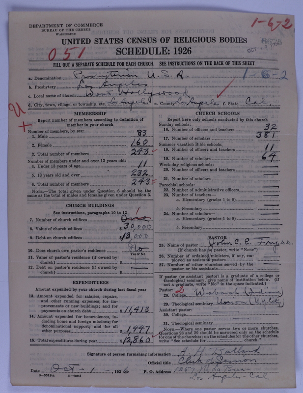Scan of Presbyterian Church in the United States of America: 8675