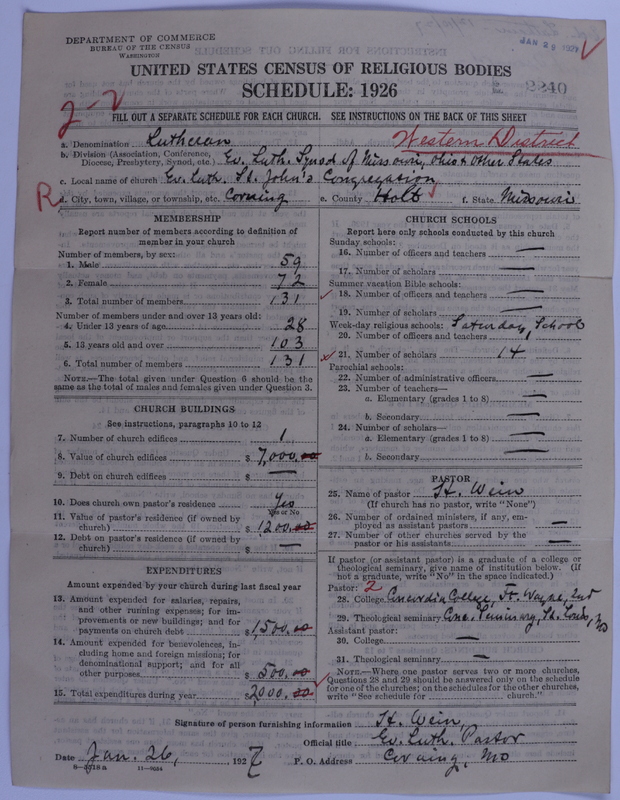 Scan of Evangelical Lutheran Synodical Conference of America: Evangelical Lutheran Synod of Missouri, Ohio, and Other States: 2240