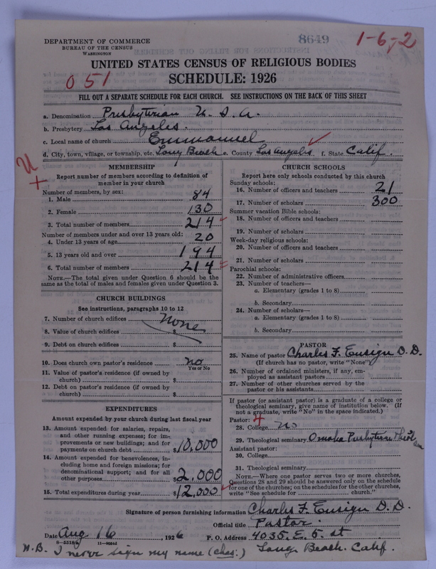 Scan of Presbyterian Church in the United States of America: 8649