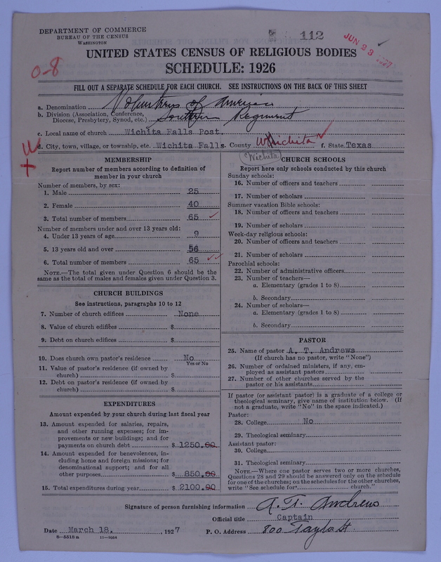 Scan of Volunteers of America: 112